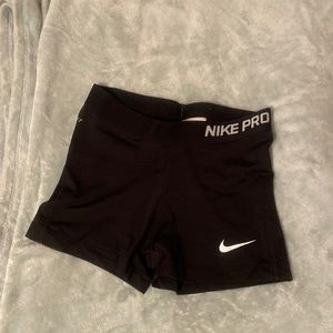 Nike pro spandex shorts